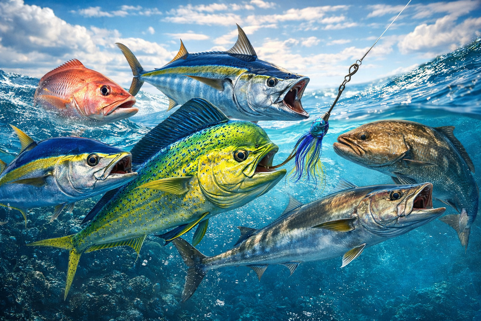 Deep Sea Fishing tenerife Tours Deep Sea Fishing trip in tenerife Tour